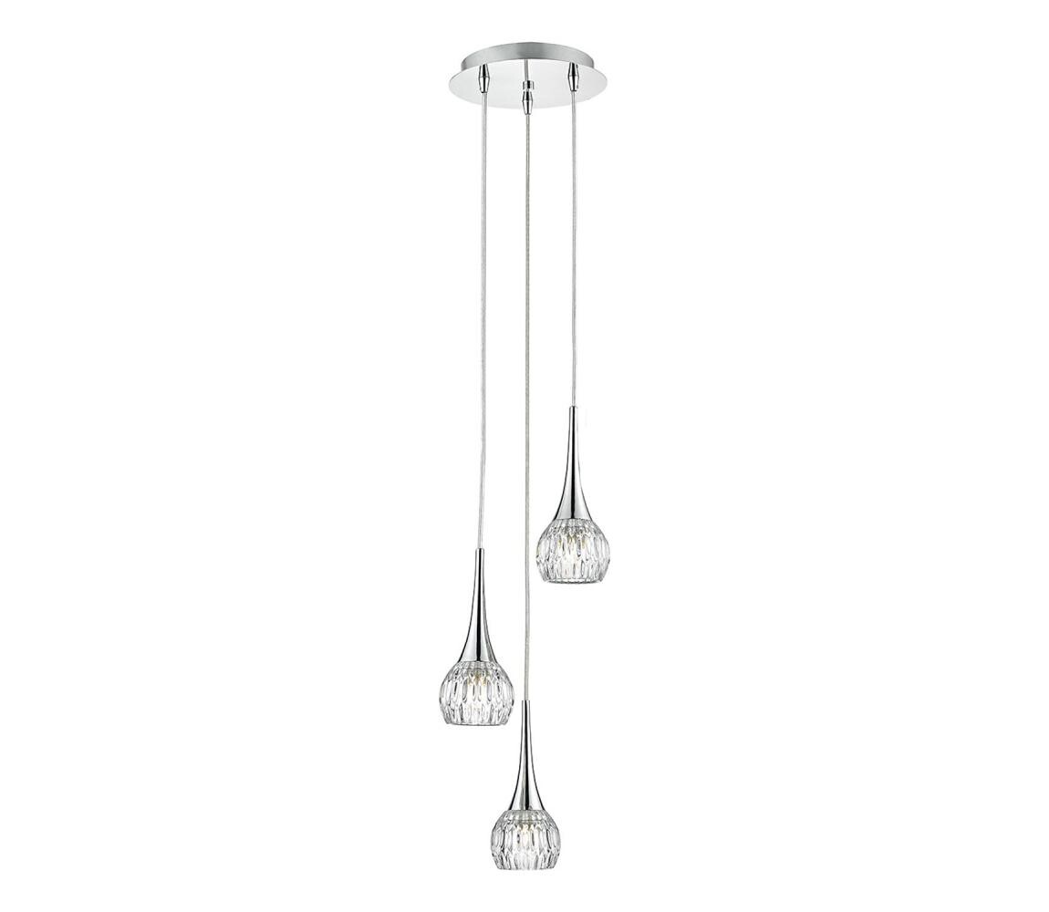 Där Lighting Där Lighting LYA0350 - Lustr na lanku LYALL 3xG9/40W/230V lesklý chrom LYA0350