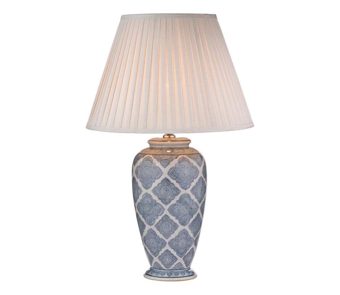 Där Lighting Där Lighting ELY4223 - Stolní lampa ELY 1xE27/60W/230V modrá ELY4223