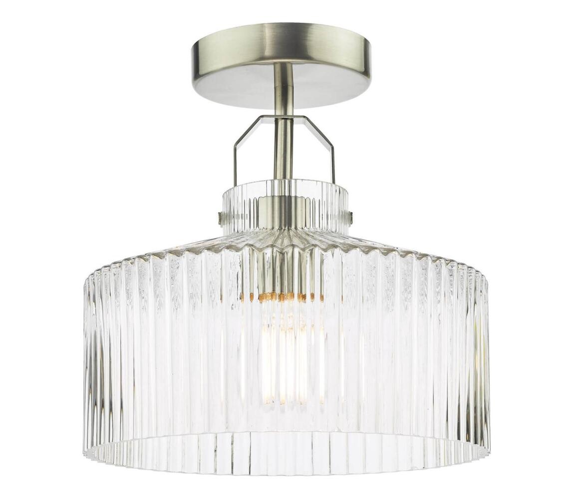 Där Lighting Där Lighting LEN4846 - Přisazený lustr LENKA 1xE27/60W/230V matný chrom LEN4846