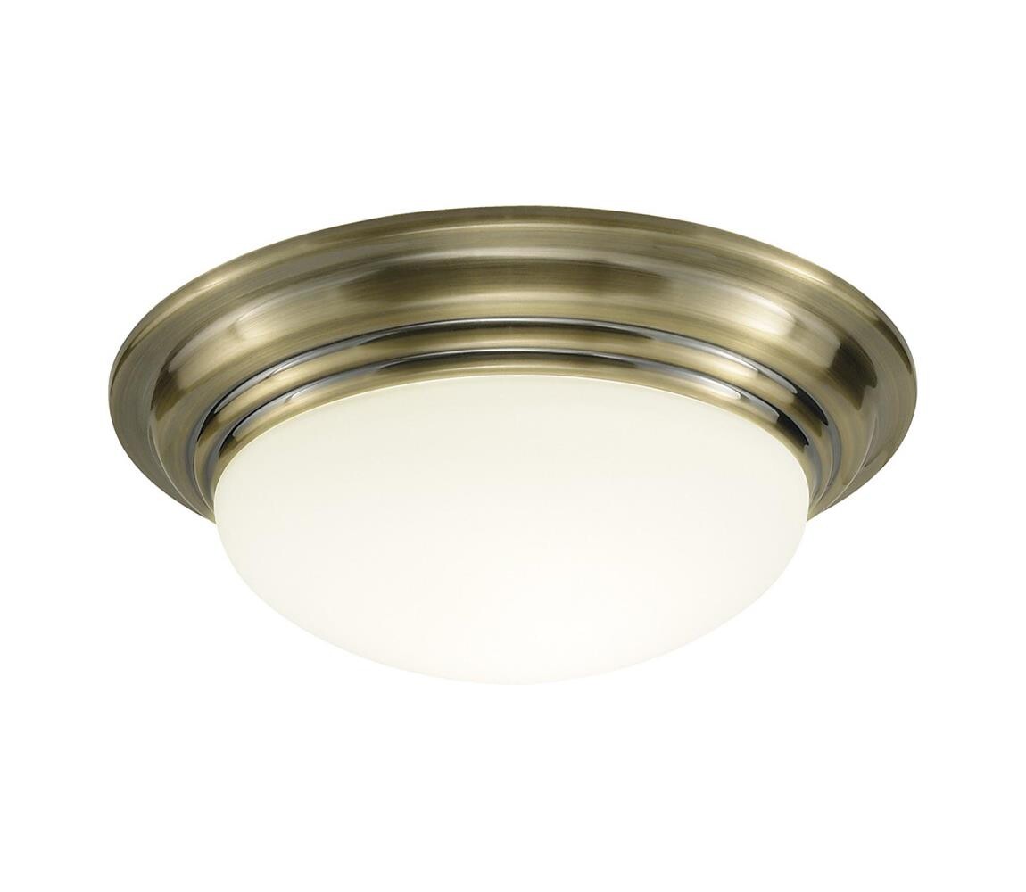 Där Lighting Där Lighting BAR5275 - Koupel strop svít BARCLAY 1xE27/60W/230V pr. 31 cm mosaz BAR5275