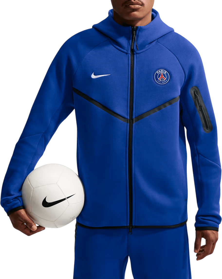 Mikina s kapucí Nike Paris Saint-Germain Tech Fleece Windrunner