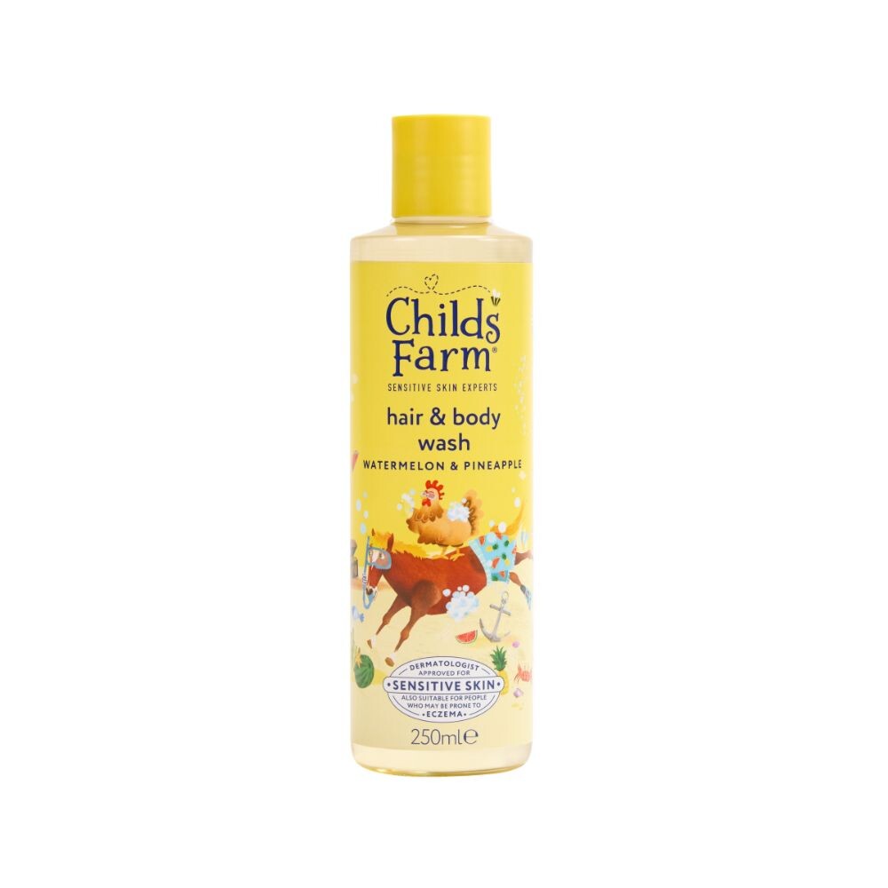 Childs Farm Mycí emulze na vlasy a tělo meloun a ananas, 250 ml