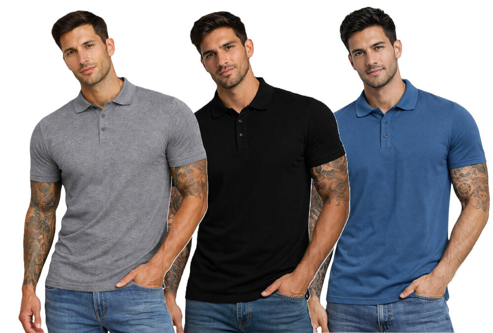 J.STYLE 3PACK trička