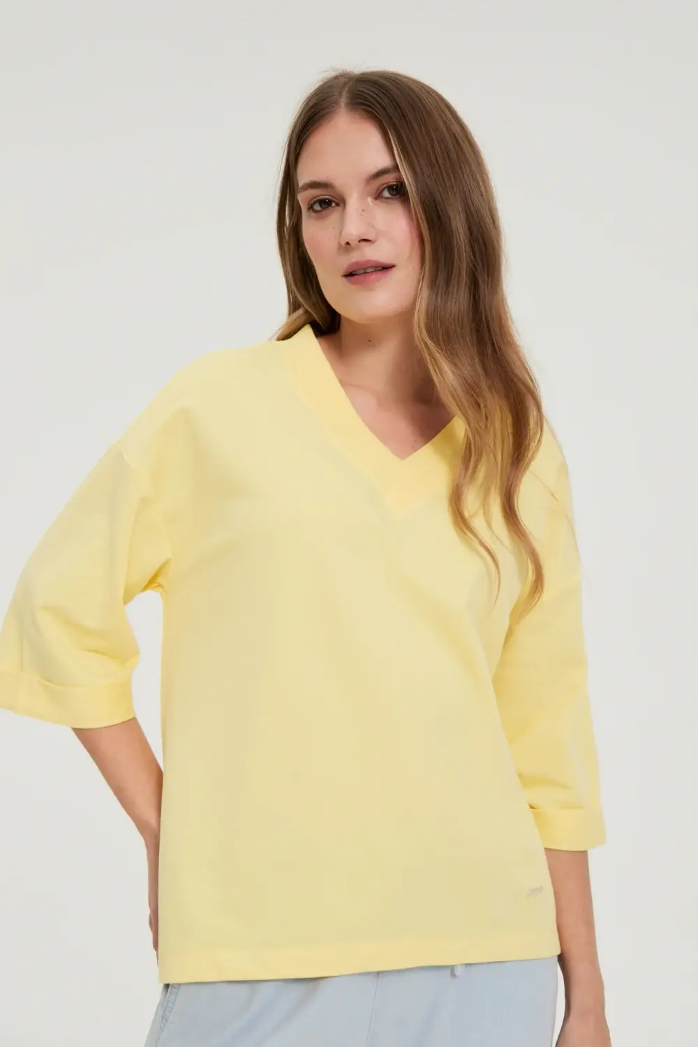 Marisse dámská mikina L-BL-4908
