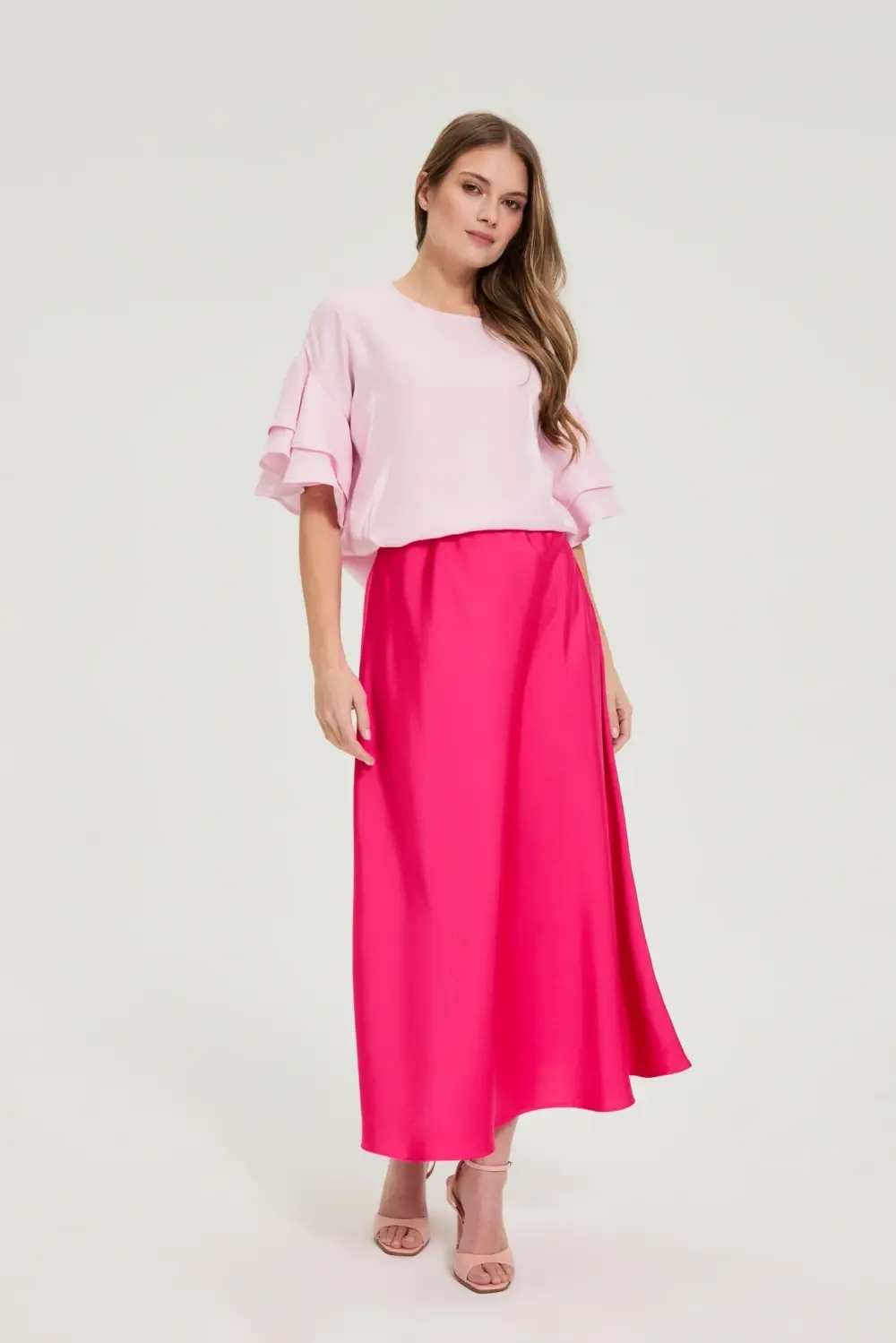 Dámská mini sukně Marisse fuchsiová