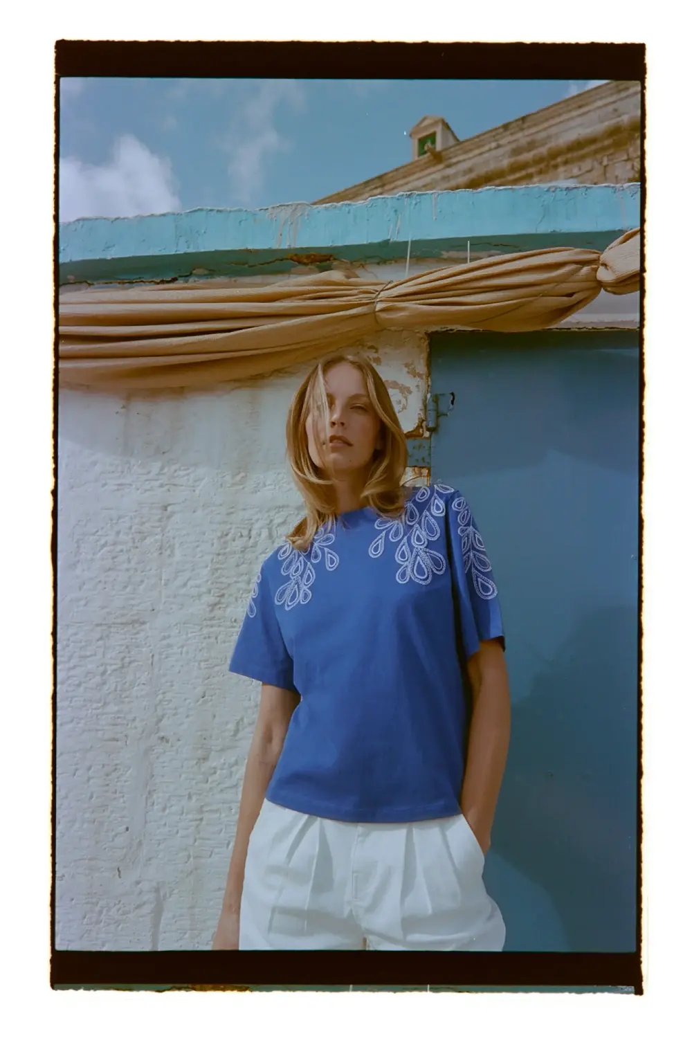 Dámské triko Marisse D.BLUE