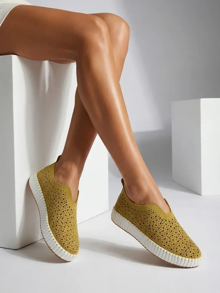 Dámské slip-on boty Resti Adella žluté