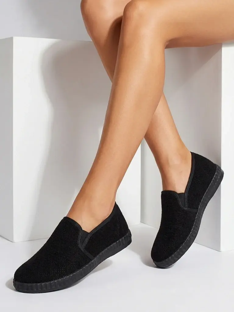 Dámské slip-on boty Resti Rivs NERO