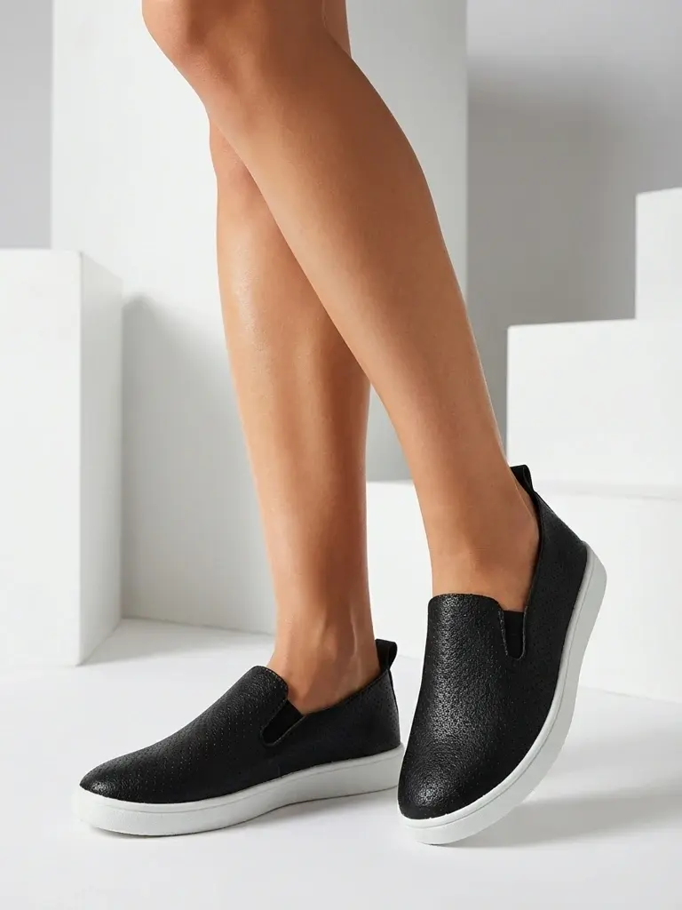 Dámské slip-on boty Qerte černé
