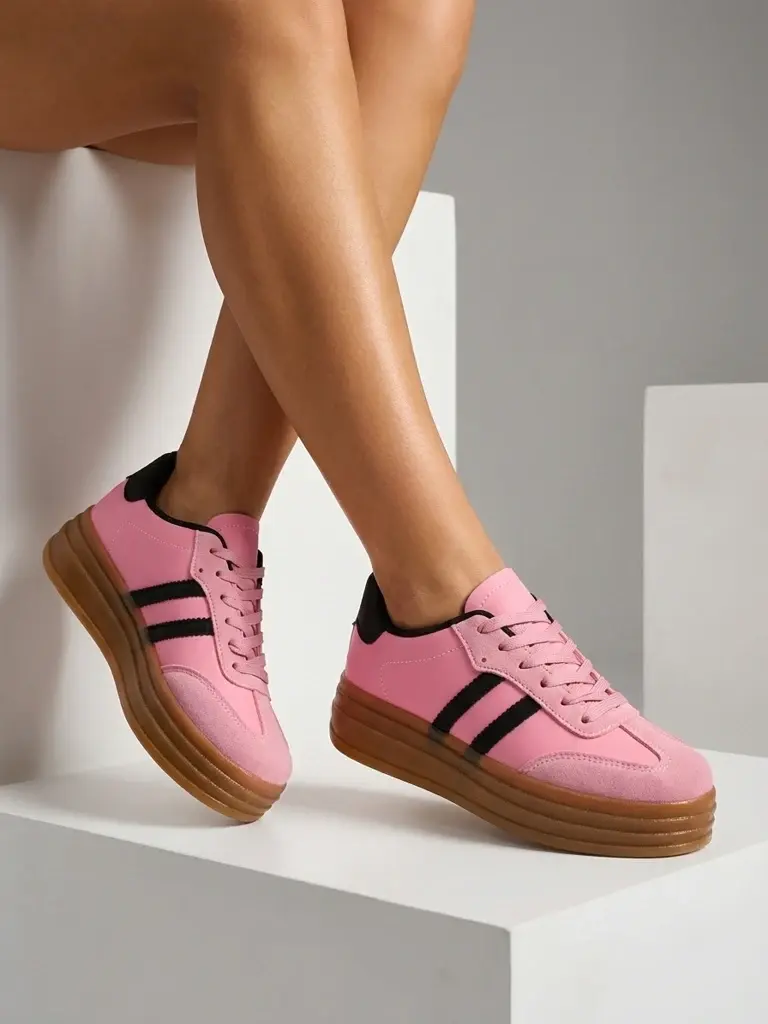 Sportovní tenisky Adielle Pink/Black