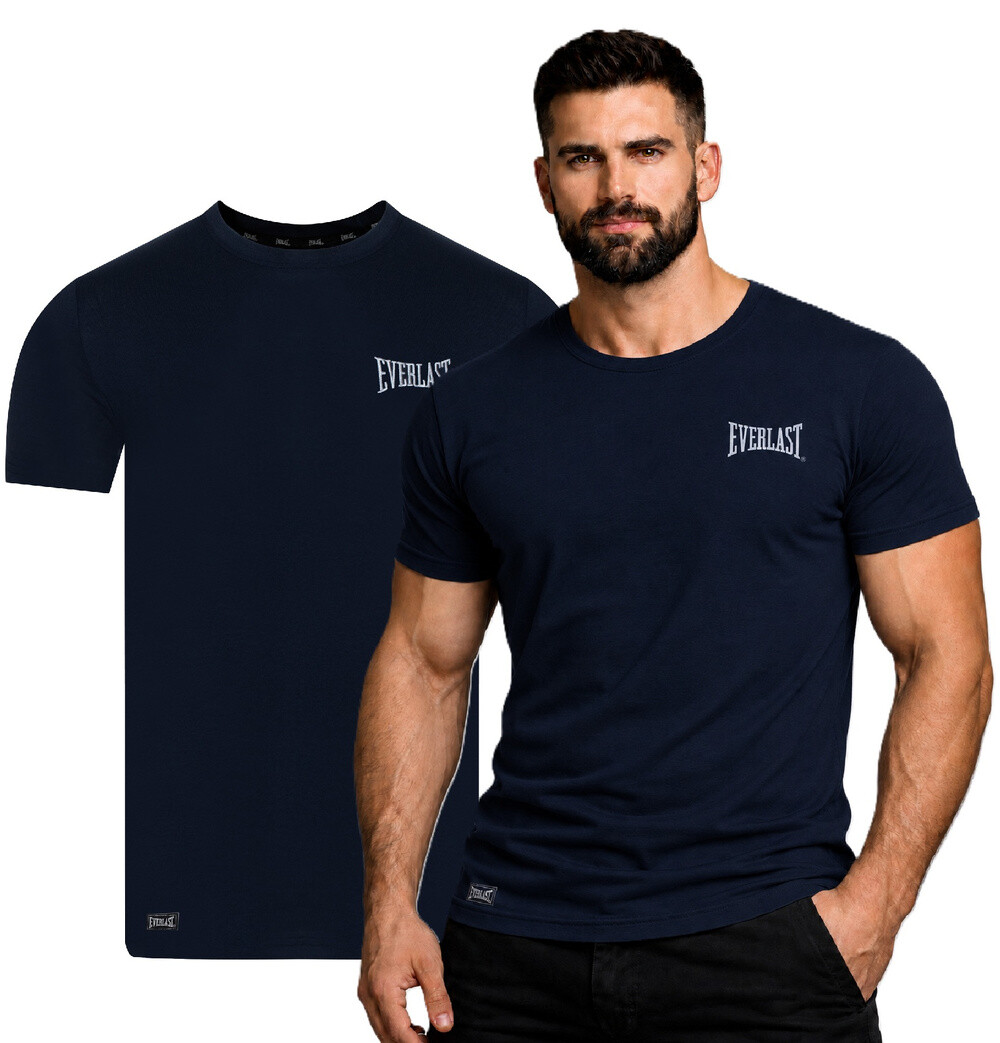 Everlast pánské tričko El014 tmavě modré