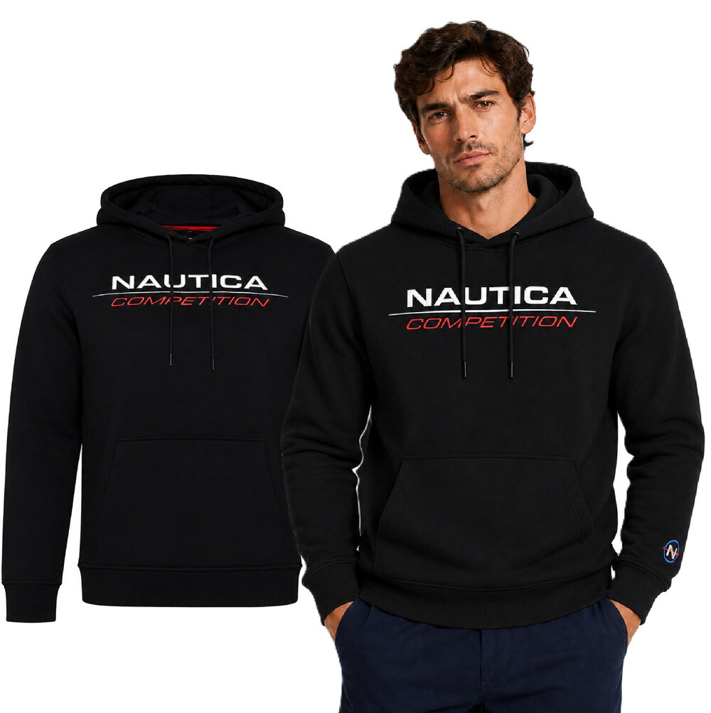 Nautica pánská mikina s kapucí černá