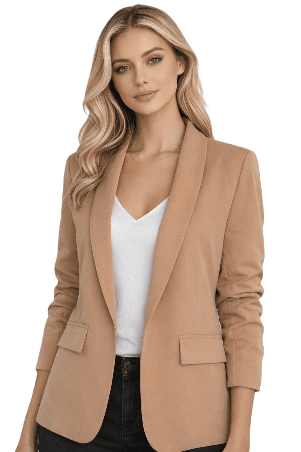 Dámská bunda Fashion - Camel