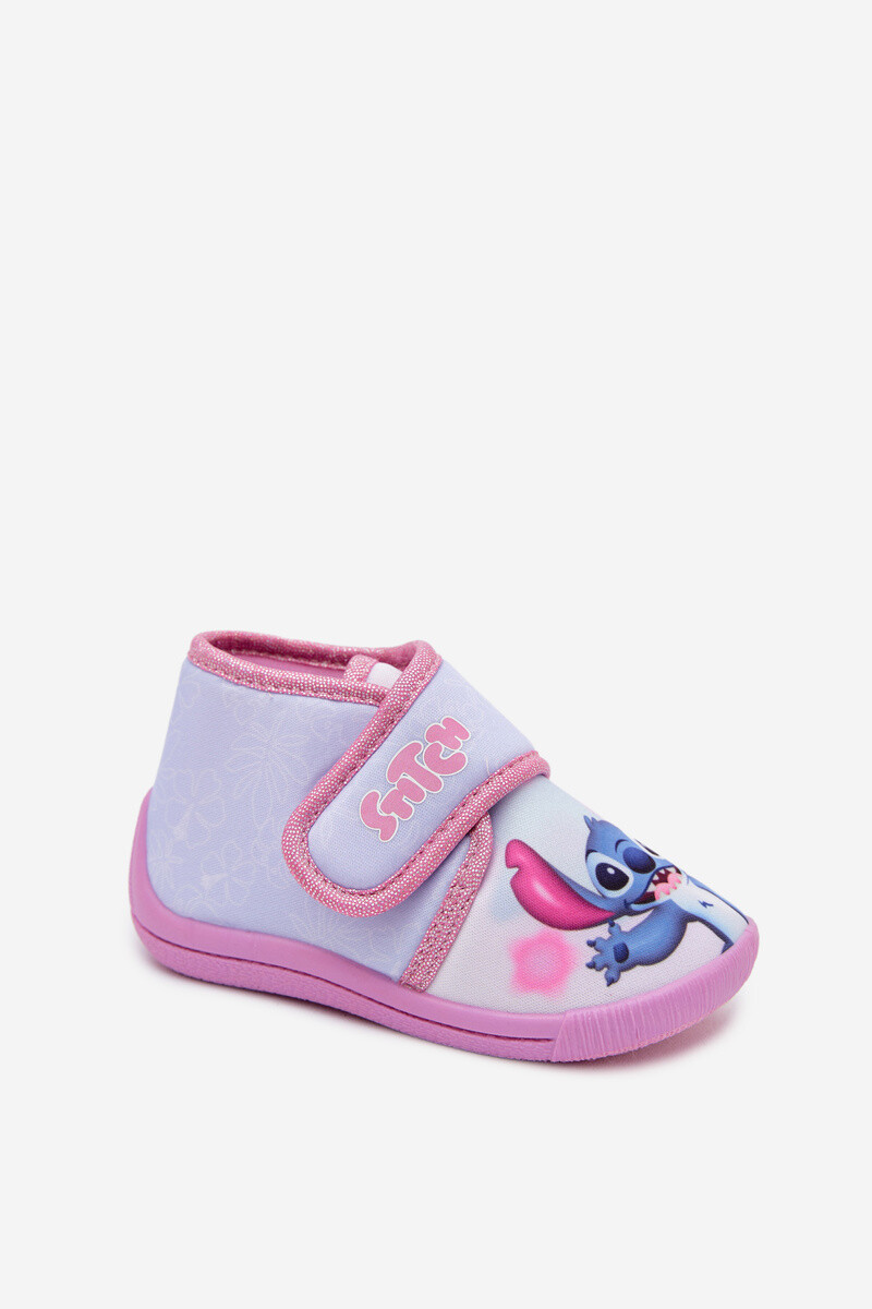Dívčí pantofle Slip-On Stitch růžové