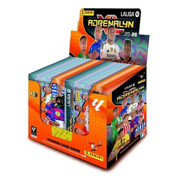 Fotbalové karty Panini LaLiga 2025/2026 Adrenalyn Booster Box