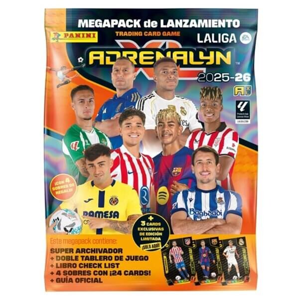 Fotbalové karty Panini LaLiga 2025/2026 Adrenalyn Starter Set
