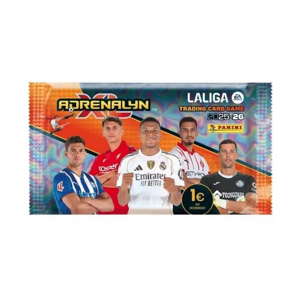 Fotbalové karty Panini LaLiga 2025/2026 Adrenalyn Booster Balíček
