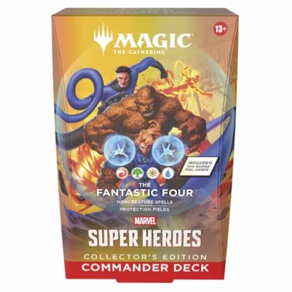 Magic The Gathering Marvel Super Heroes Commander Deck Collector's Edition - The Fantastic Four