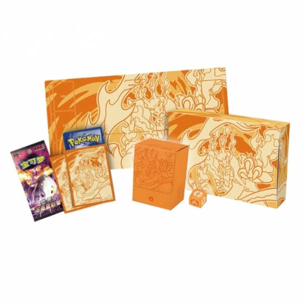 Pokémon karty Charizard Exclusive Gift Box - čínský