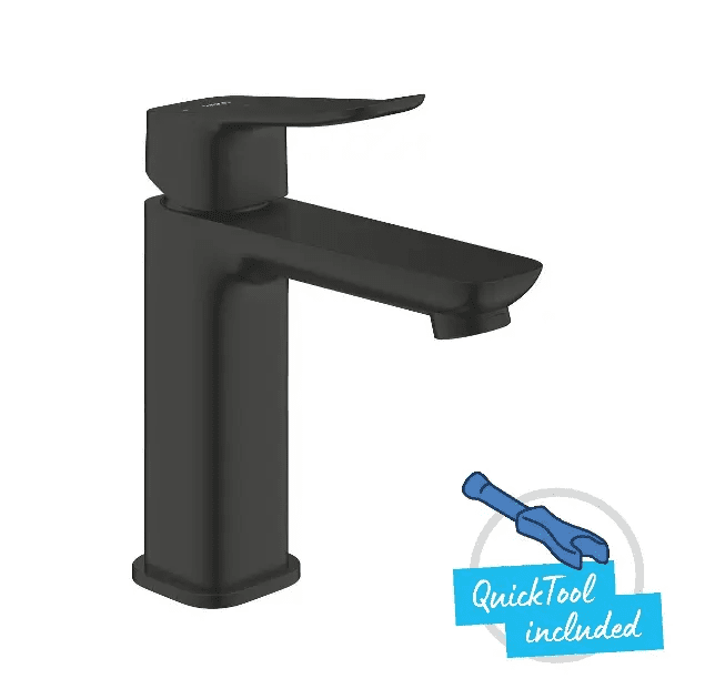 Grohe 1018362430 - Umyvadlová baterie s výpustí Push-Open, studený start, matná černá