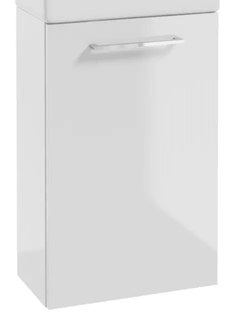 kielle 50018400 - Skříňka pod umyvadlo 40 cm, lesklá bílá