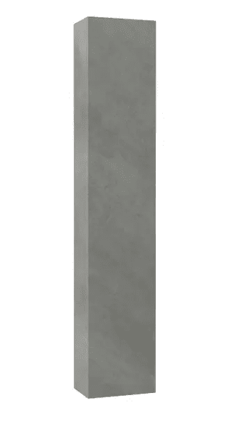 kielle 50226015 - Vysoká skříňka závěsná, 25x16x130 cm, beton