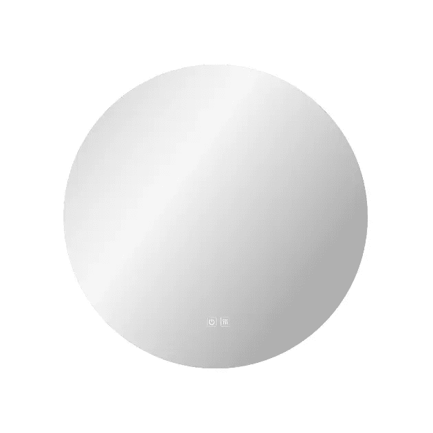 kielle 50324061 - Zrcadlo s LED osvětlením a vyhříváním, průměr 80 cm