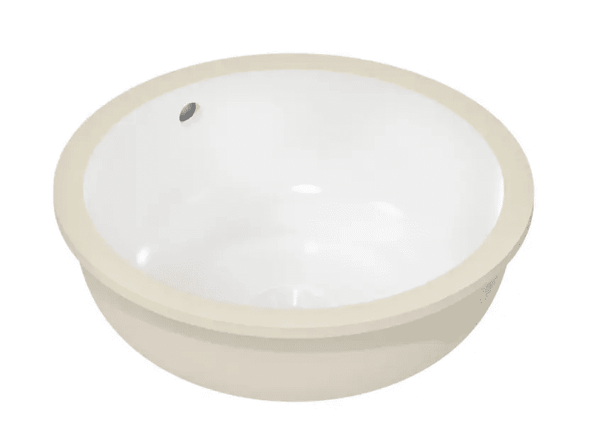 Hansgrohe 60151450 - Umývátko zápustné, průměr 35 cm, s přepadem, bílá