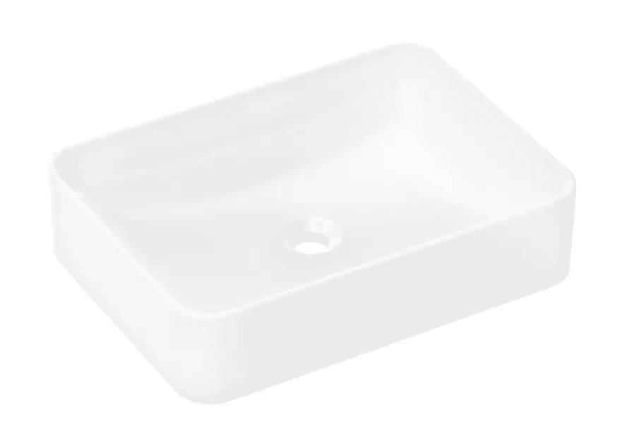Hansgrohe 61075450 - Umyvadlo na desku, 55x40 cm, bez přepadu, SmartClean, bílá