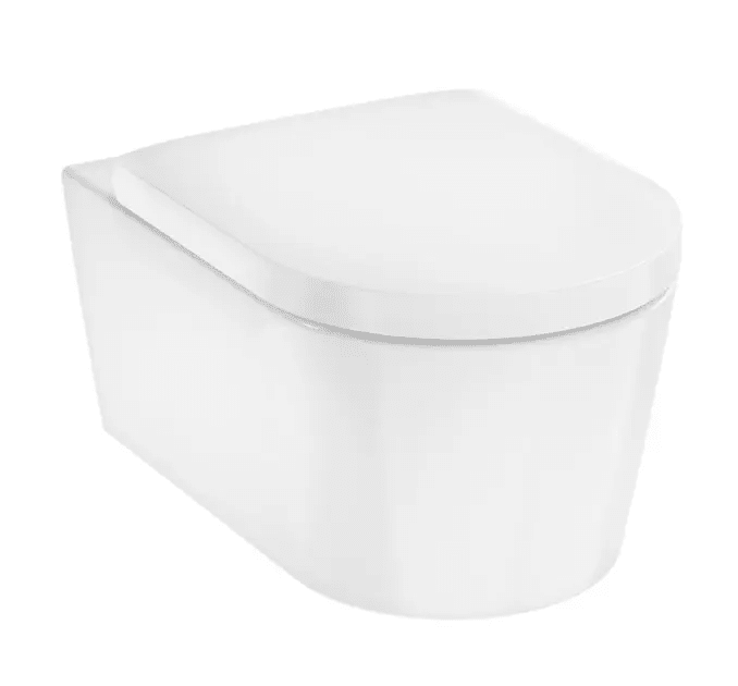 Hansgrohe 62021450 - Závěsné WC se sedátkem SoftClose, AquaFall, HygieneEffect, bílá