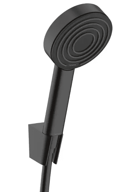 Hansgrohe 24307670 - Set sprchové hlavice, držáku a hadice, EcoSmart+, matná černá