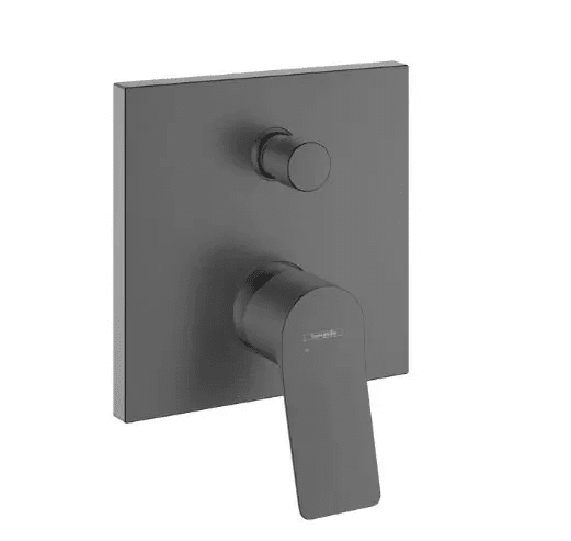 Hansgrohe 75415340 - Baterie pod omítku, pro 2 spotřebiče, kartáčovaný černý chrom
