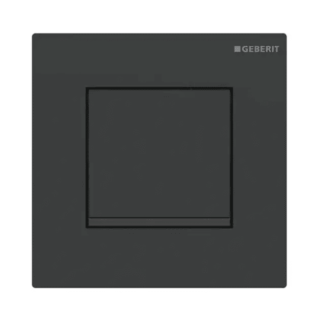 Geberit 116.017.16.1 - Ovládání splachování pisoáru, easy to clean, matná černá