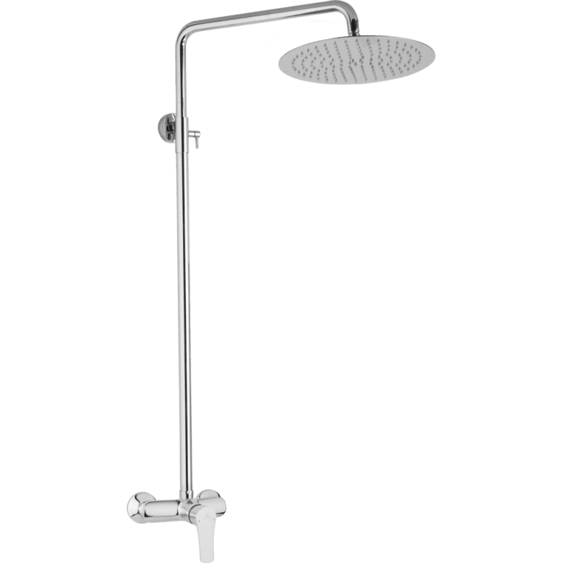 JB Sanitary SM 61 000 00 4 — Sprchová sestava s baterií MIRAM s horním vývodem, průměr 30cm