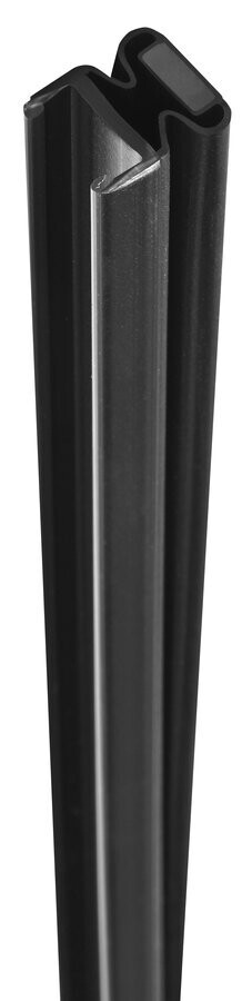 Gelco SPIRIT BLACK magnetické těsnění na stěnový profil, 2000mm