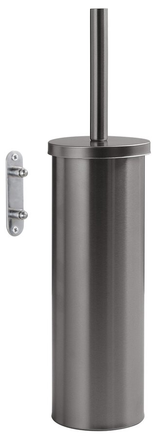 Gedy FLIP WC štětka závěsná, systém Lift&Clean, gun metal