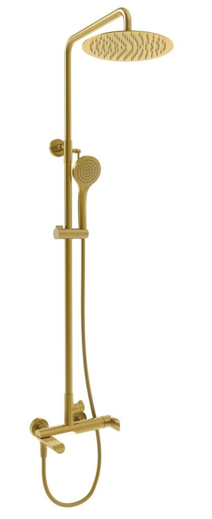Rubineta Sprchový set s pákovou baterií ULTRA-10 OLO GOLD, zlatá