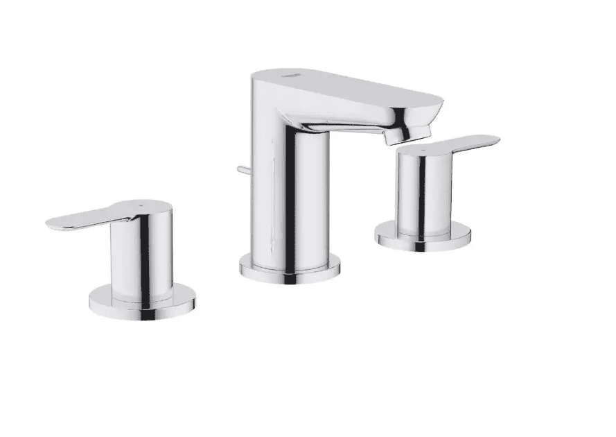 Grohe 20197000 - Umyvadlová baterie s výpustí, 3-otvorová instalace, chrom