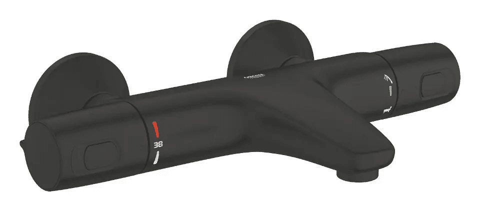 Grohe 1022162432 - Termostatická vanová baterie, matná černá