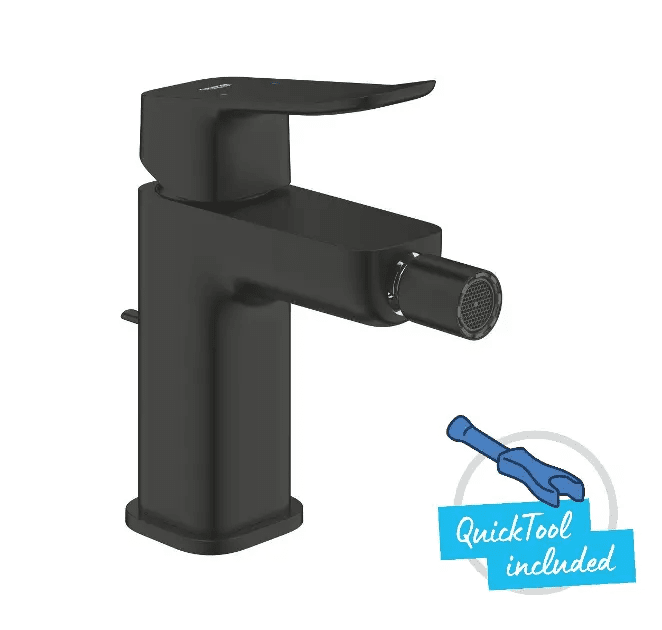 Grohe 1018772430 - Bidetová baterie s výpustí, matná černá