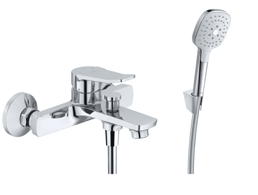 kielle 10327SN20 - Vanová baterie s příslušenstvím, chrom