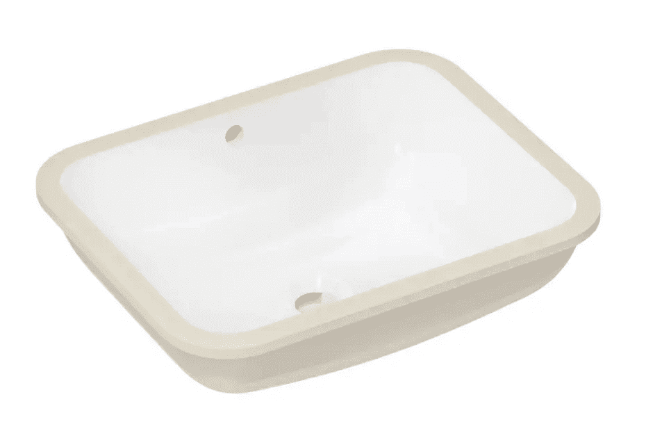 Hansgrohe 60154450 - Umyvadlo zápustné, 45x35 cm, s přepadem, bílá