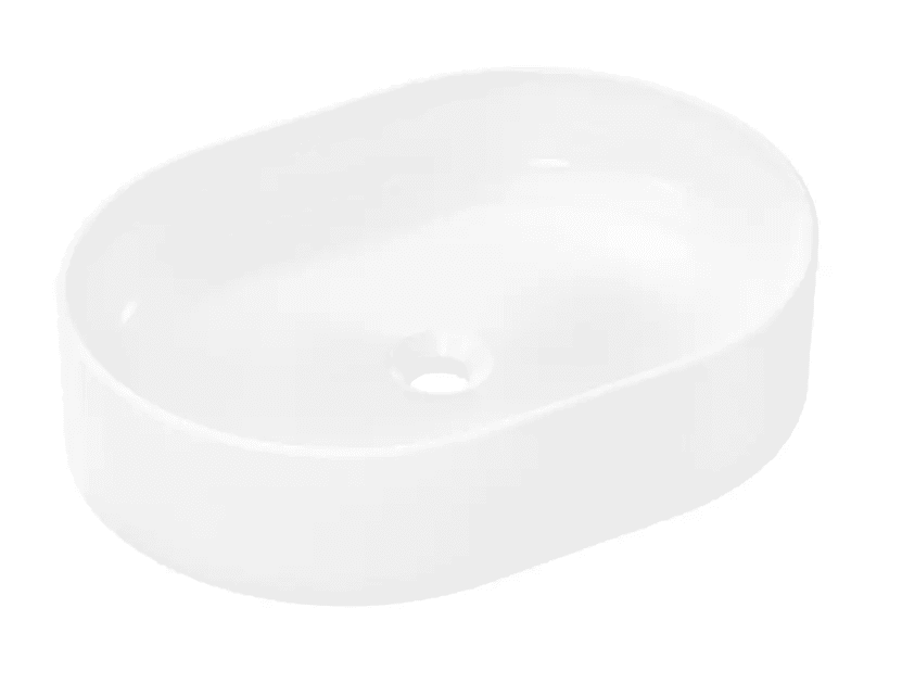 Hansgrohe 60166450 - Umyvadlo na desku, 55x40 cm, bez přepadu, bílá
