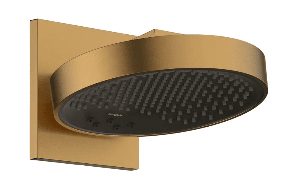 Hansgrohe 26233140 - Hlavová sprcha, průměr 25 cm, 3 proudy, EcoSmart, kartáčovaný bronz