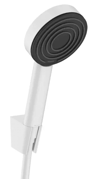 Hansgrohe 24307700 - Set sprchové hlavice, držáku a hadice, EcoSmart+, matná bílá