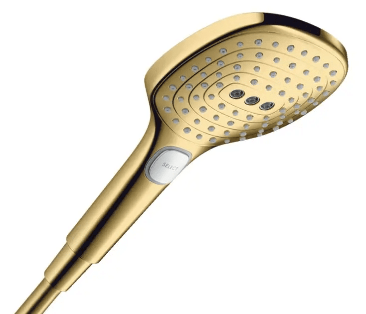 Hansgrohe 28729990 - Sprchová hlavice, 3 proudy, EcoSmart+, leštěný vzhled zlata