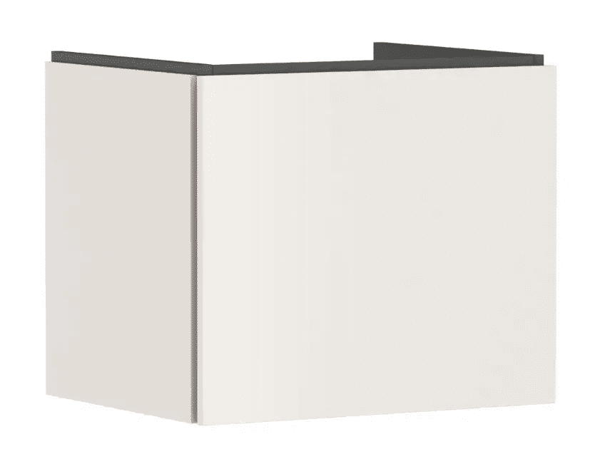 Hansgrohe 54253780 - Umyvadlová skříňka, 50x58x47 cm, 1 zásuvka, matná béžová
