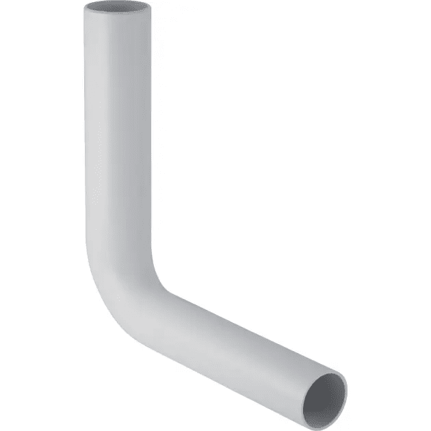 Geberit 118.003.11.1 - Splachovací koleno 230x230 mm, nízkopoložené, d50 mm, alpská bílá