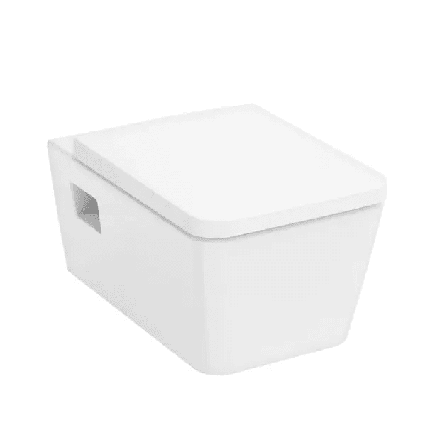 Hansgrohe 60208450 - Závěsné WC se sedátkem, Rimless, bílá