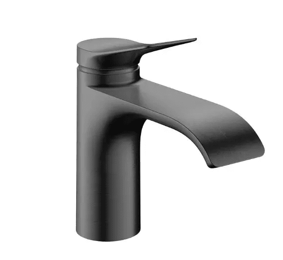 Hansgrohe 75014340 - Umyvadlová baterie s výpustí, EcoSmart, CoolStart, kartáčovaný černý chrom